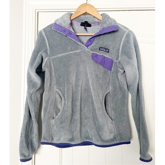 Patagonia Re-Tool Snap-T® Fleece Pullover Grey - Picture 2 of 8